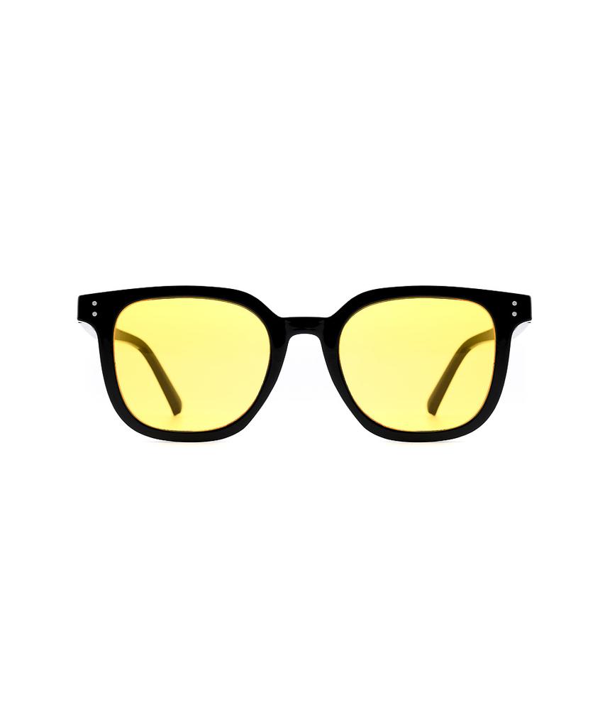 Lukadiseu Ls19 Ancona Oversized Two Dot Tinted Sunglasses 4 Colors