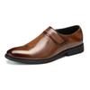 New Purple Formal Shoes for Man Pointed-Toe Men's Dress Shoes Comfortable Slip-On Social Shoes Male Zapatos De Vestir Hombre