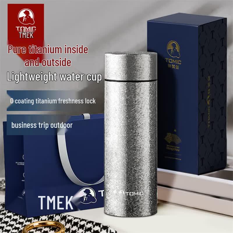 Temec Pure Titanium Insulated Water Bottle