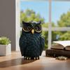 Cute Owl Figurine Vintage Animal Statue Entryway Decoration Owl Sculpture  TV Cabinet