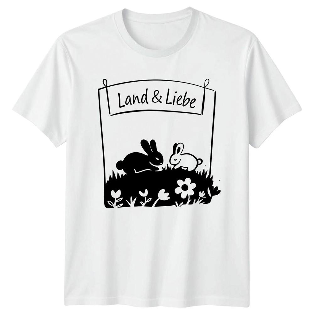 Land Liebe TShirt GerUnisex Farmhouse Easter Gift For Him And Her S