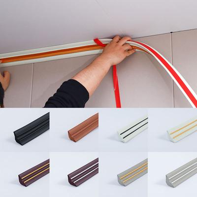 New Soft Self-adhesive Strip Ceiling Decoration Wall Sticker Top Corner Line Edge Banding