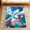 Ukinami Yuzuha Alice cp carino Zenless Zone Zero morbida calda coperta di peluche divano soggiorno animale domestico hogar camera da letto regalo casa Auto portatile
