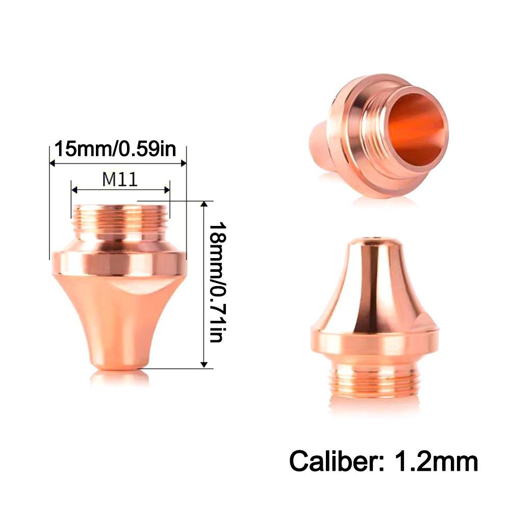 Beveling Structure Laser Cutting Nozzle Fiber Laser Nozzle Laser Head Accessories