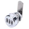 Combination Cabinet Cam Lock Mini 3 Digit Password Mechanical Cabinet Lock for Drawer Mailbox Office L20