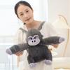 32cm Neuer Gorilla King Kong Rucksack Simulation Gefülltes Plüschtier Puppe Cartoon Anime Niedlich Kindergeburtstagsgeschenk Lustige Puppe