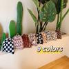 Corduroy Flower Printing Drawstring Bundle Pocket Makeup Bags Jewelry Storage Bag Cosmetic Bag