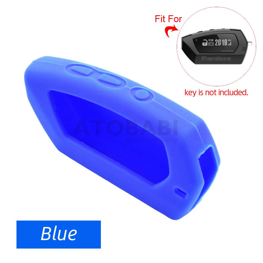 Silicone Car Key Cover Bag Skin For Pandora DX-90 D010 DX 90 91 6X 9X 90B 90BT 90L 42 Moto LCD Remote Control Fob Protector Case