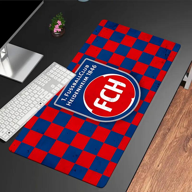 Heidenheim Crest Mouse Pad, Rubber Base, Mouse Pad for Gamers and Office Use, Gaming Desk , Easy To Clean Mat Christmas Fan Gifts