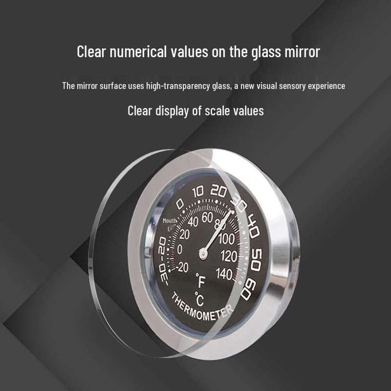 Oudashi High-Precision Mini Car Air Vent Thermometer Gauge