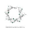 Austrian Palace Flower Pearl Bracelet Sea Water Grey Shell Freshwater Daxi Di Gong Ting Feng Women's Style