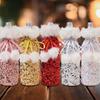 Christmas Wine Bottle Cover Shiny Sequin Wine Bottle Bags For Christmas Party Dinner Table Decorations Xmas Gift