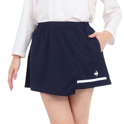 Coq Skort Tennis Game Skort UV CUT SUNSCREEN JTA Official Official Match Sunscreen Practice QTWWJE05 NV M [Le Sportif] (UPF50+) Women's