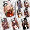 Hu Tao Genshin Impact Cartoon Soft Phone Case for iPhone 17 Air 16e Pro Max 15 Pro 13 14 Plus 11 12 MagSafe Magnetic Coque