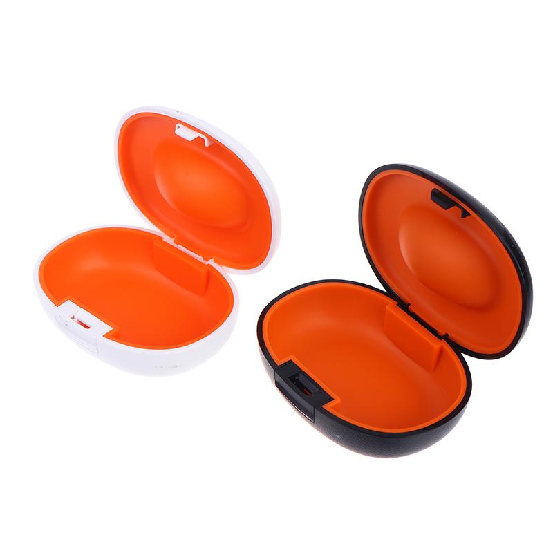 Hearing Aid Carry Case 1Pcs Portable Dustproof Hard Protective Storage Organizer Box Perfect for Travel Outdoor Use