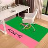 1pc AKA Logo Print Area Rug - Soft, Washable Non-Slip Indoor Mat for Office Chairs, Living Room, Home Office Decorative Rug