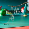Silver Color Wearing Hat Snowman Drop Earrings For Women Minimalist Christmas Elegant Hollow Earring Girls New Year Gifts