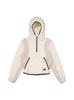 Bbc Earth Curve Color Block Long Sleeve Anorak_Cream