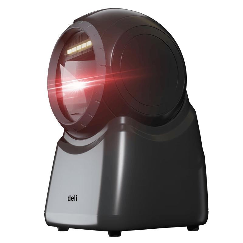 Deli High-Speed 1D/2D Wired Barcode Scanner