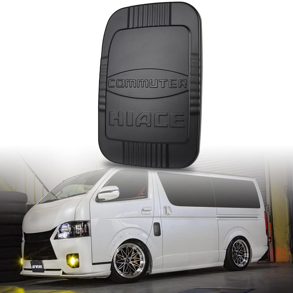 MOVOTOR Víčko palivové nádrže Hiace pro Toyota Hiace řady 200 Vnější víčko palivové nádrže Snadný originální zámořský produkt (Modely 2005-2019), Díly, Kryt,