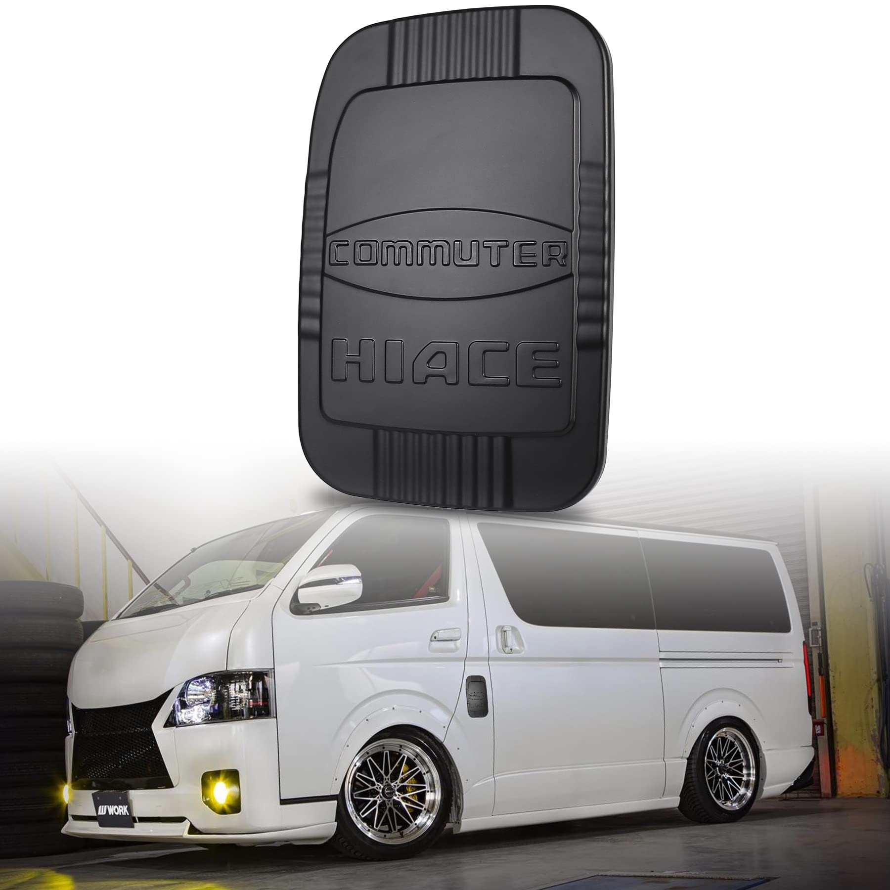 

Крышка бензобака MOVOTOR Hiace для Toyota Hiace 200 серии Внешняя крышка бензобака Легкий оригинальный зарубежный продукт (Модели 2005-2019 годов), Детали, Крышка,