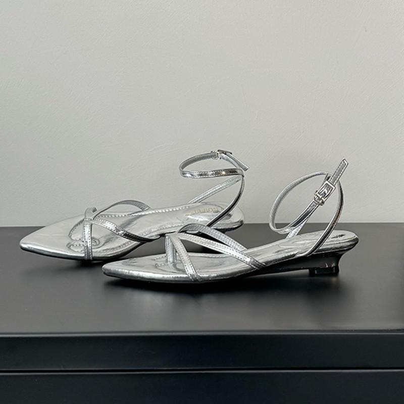 Bailamos Summer Women Sandals Fashion Narrow Band Ladies Sandal Shoes Low Heel Outdoor Dress Gladiator Shoes Mujer