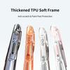 For iPhone 17 Case Compatible with MagSafe Rotating Kickstand Clear Acrylic TPU Shockproof Phone Cover