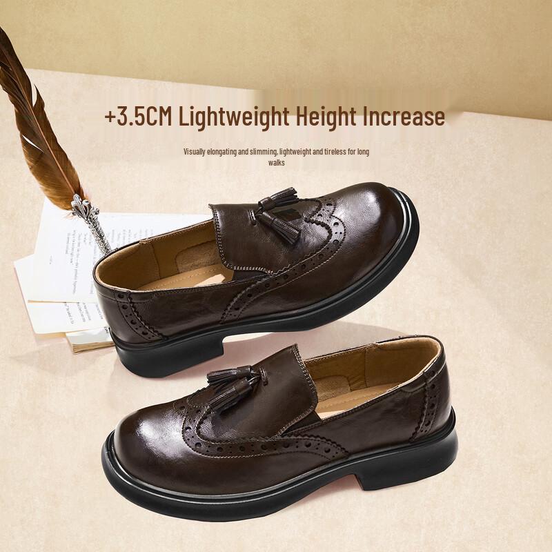 Tiemeyi Women's Carved Tassel Loafer