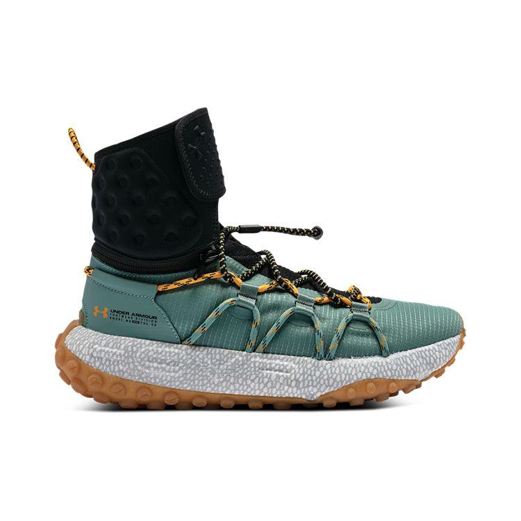 Under Armour HOVR Summit Fat Tire Cuff Retro Teal Black Unisex Sneakers 3022945-303