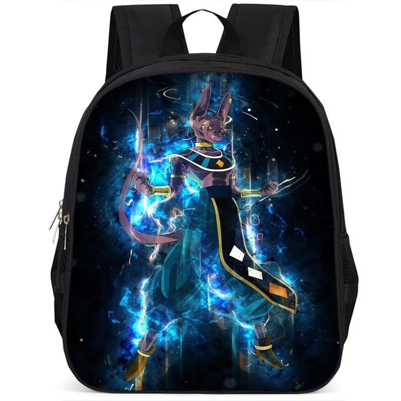 Dragon Ball Z Rucksack Große Kapazität Goku Beerus 15 Zoll Schultasche Für Kinder