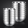 NC 304 Stainless Steel Double-Layer Bowl