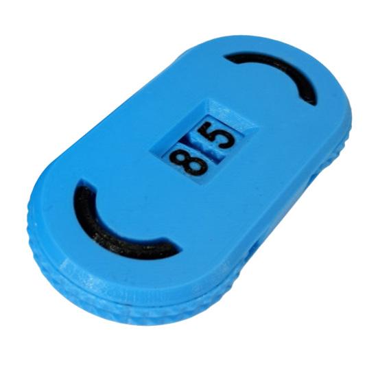 Printed 3d Life Digital Counter Lock With Elastic Buckle Twodigit Health Tracker Life Counter For Privacy Protection Home And School Use