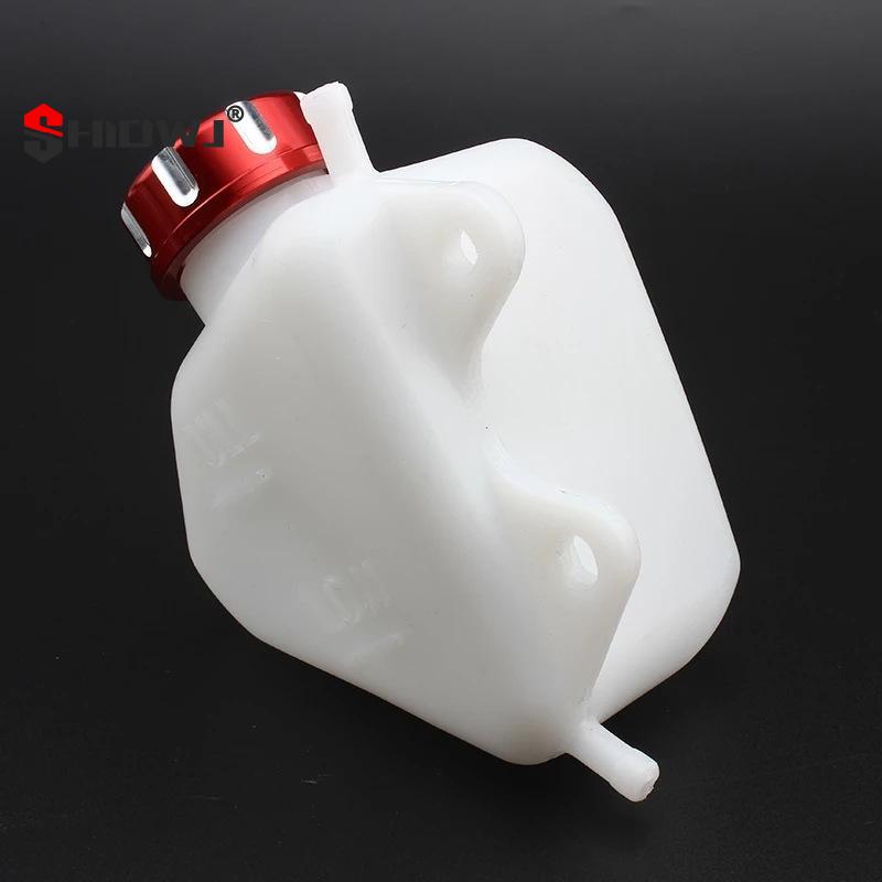 Motorcycle Tank Radiator Water Bottle Coolant Reservoir For Kawasaki KLX250 1994-2007 Plastic Engine Parts