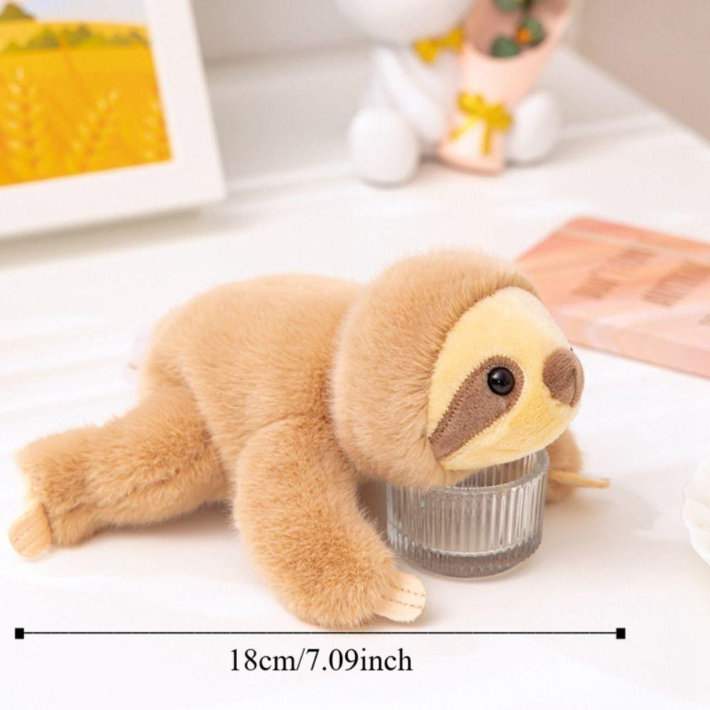 Sloth Husky Plush Lying Animal Pig Panda Stuffed Animal Doll Raccoon Bear Plush Home Decor