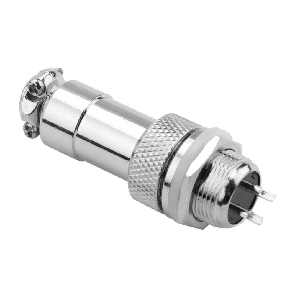 5Set GX12 Aviation Plug Socket 2Pin 2-Pin Plug Socket Connector  Industrial Applications