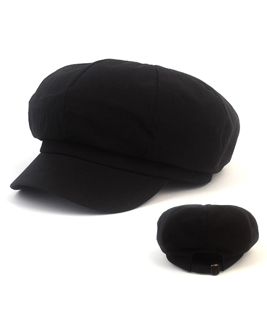 Yunibeosyeolkemiseuteuli Bio Washing Black Belted Newsboycap