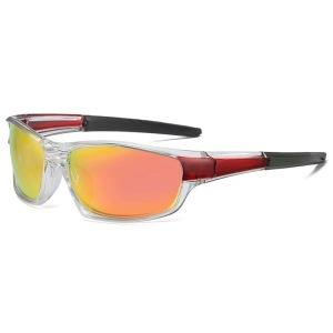 

New polarized sports sunglasses driving cycling glasses outdoor night vision sunglasses leisure fishing красный