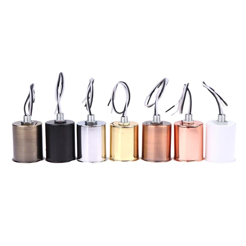 E27 Ceramic Screw Light Base Light Socket Round Led Filament Lamp Holder Indoor Led Lamp Part Easy To Install For Led Light