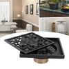 Square Floor Strainer 10x10cm / 3.94×3.94inch Concealed Floor Drain Floor Drain  Commercial Use