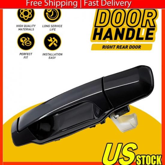 Rear Front Left Right Exterior Door Handle For 2003-2009 Kia Sorento Black