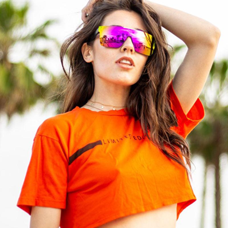2024 brandneue Hitzewelle polarisierte Sonnenbrille Markendesign für Männer