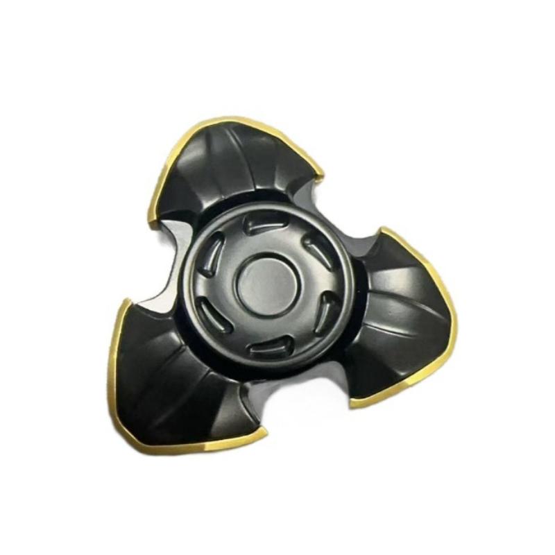 Apen Armor Fidget Spinner Metal Hand Fingertip Spinning Top Tip Rotating EDC Office Desk Stress Relief Toy Anti Anxiety Autism