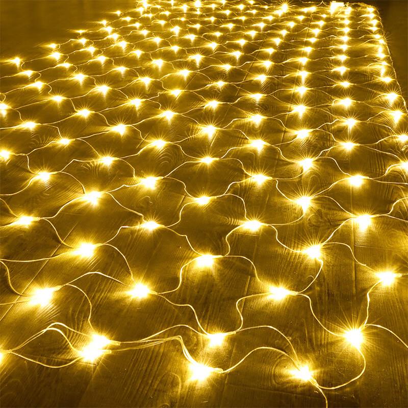 

Jianixiong LED Decorative Mesh Net String Lights