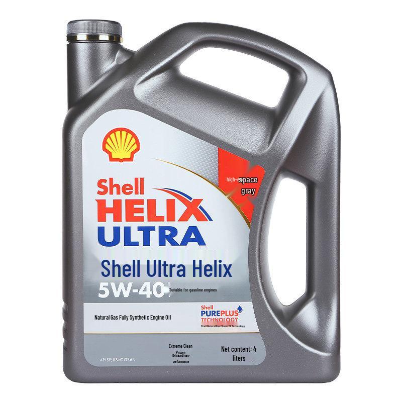 Grey Shell Helix Ultra 5W40 SP Fully Synthetic Natural Gas Engine Oil, 4L