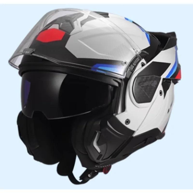 Hot FOR LS2 FF910 ADVANT II Motorcycle Helmet Day and Night Electronic Gun Red Lens Helmet Accessories