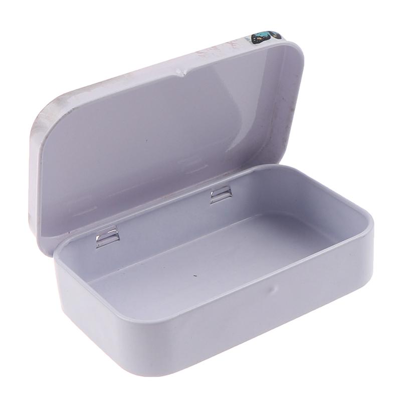 Vintage Flowers Tin Box Sealed Jar Packing Boxes Jewelry Candy Box For Party