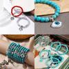 Fashionable Bohemian Ethnic Turquoise Beaded Bracelet Set For Women