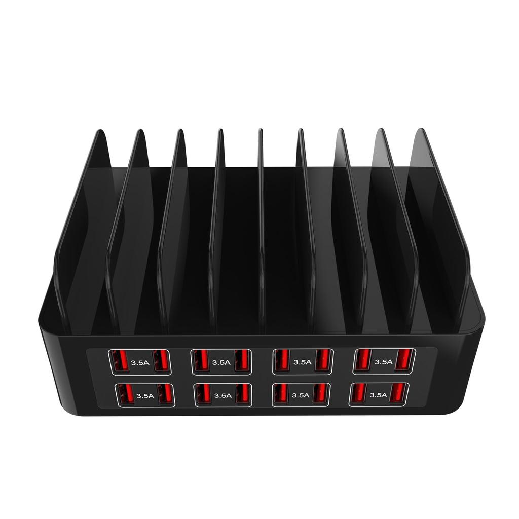 16-Port High Power USB Charging Dock Stand (150W) for Mobile Devices