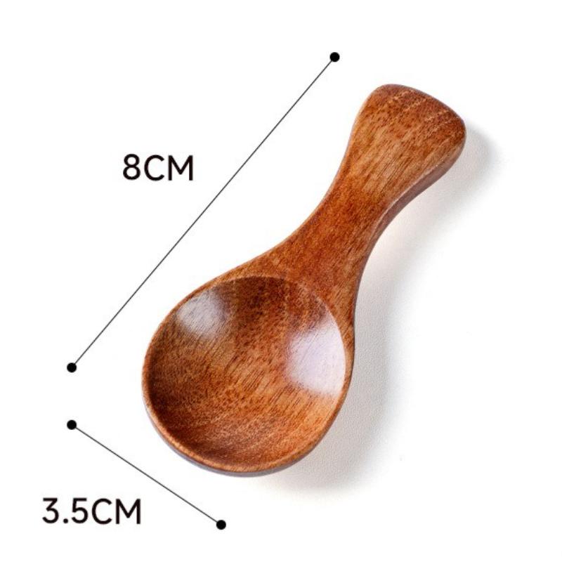 

Spoon for Children s Mini Wooden Spoon Can Be Used for Sugar Tea Coffee Short Handle Children s Wooden Spoon Kitchen Gadget
