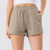 Womens High-Waist Loose Sport Shorts Quick-Dry Running Gym Workout Summer Spring Fall